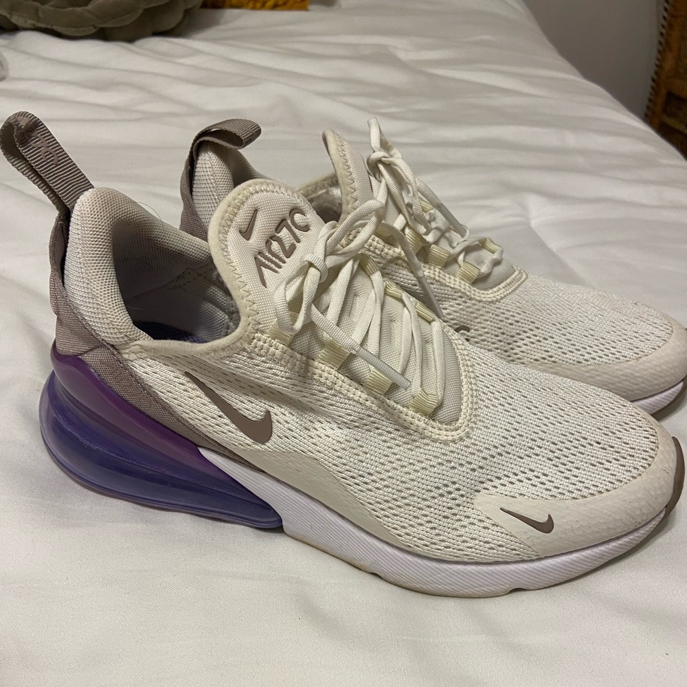 Nike air max 270 sail pumice space purple